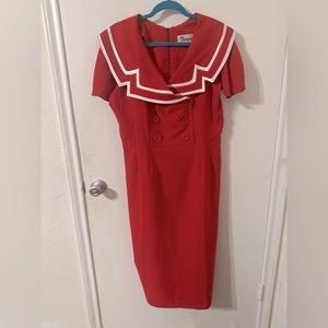 Tatyana wiggle pinup dress. Stretchy material.